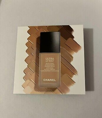 Chanel Ultra Le Teint Ultrawear All Day Comfort Foundation 0,9 ml Shade B30 ufficiali skincare campione
