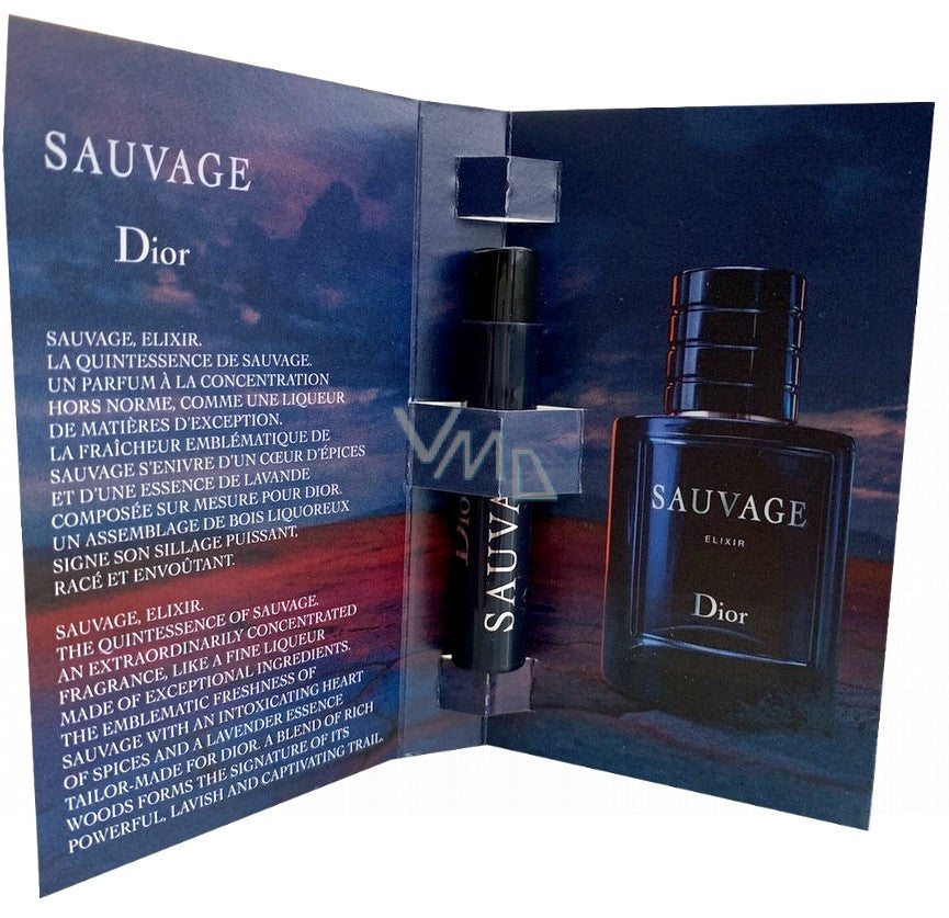 Christian Dior Sauvage Elixir 1 ml 0,03 fl. oz. ufficiali fragrance campioni