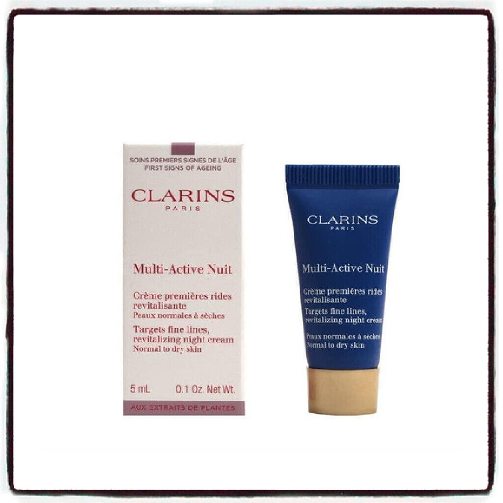 Clarins Multi - Active Nuit Mini skincare campione 5 ml Normal to dry skin