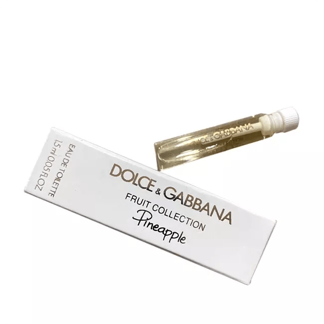 Dolce & Gabbana Fruit Collection Pineapple 1,5 ml 0,05 fl. oz. campioni ufficiali di profumo