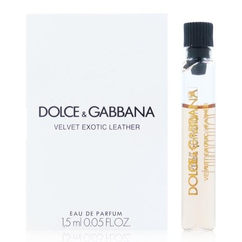 Velvet Exotic Leather By Dolce & Gabbana 1,5 ml 0,05 fl. oz. campioni ufficiali di profumo