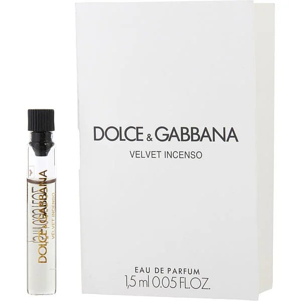 Velvet Incenso By Dolce & Gabbana 1,5 ml 0,05 fl. oz. campioni ufficiali di profumo