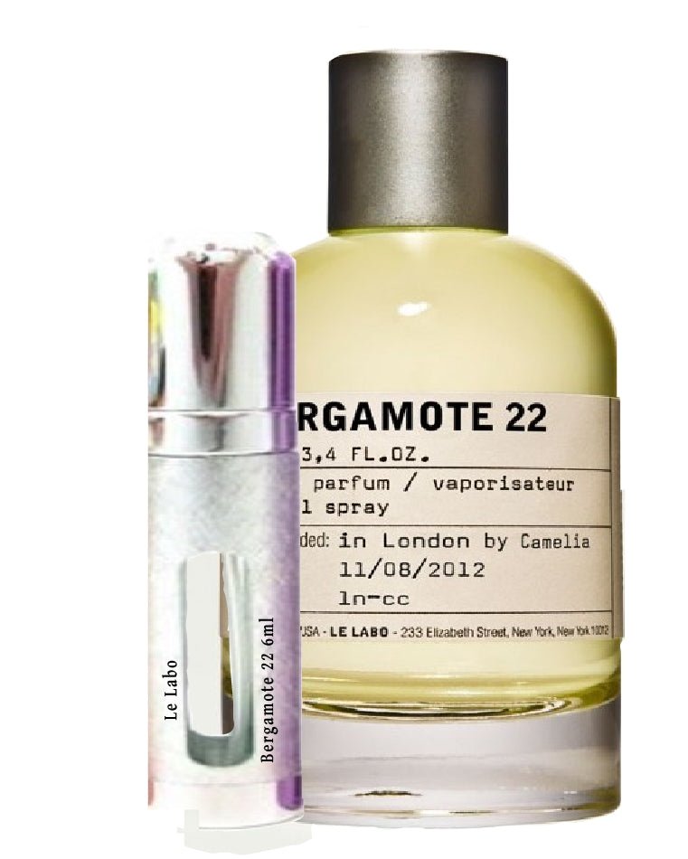 Le Labo Bergamote 22 samples 6ml