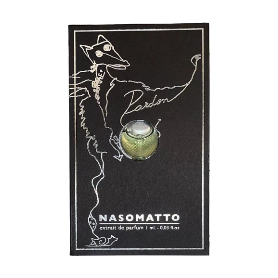 Nasomatto Pardon 2 ml 0,06 fl. oz. 液量オンス公式香水サンプル