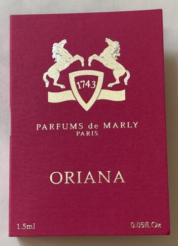 Parfums De Marly Oriana ufficiali fragrance campioni 1,5 ml 0,05 fl. oz.