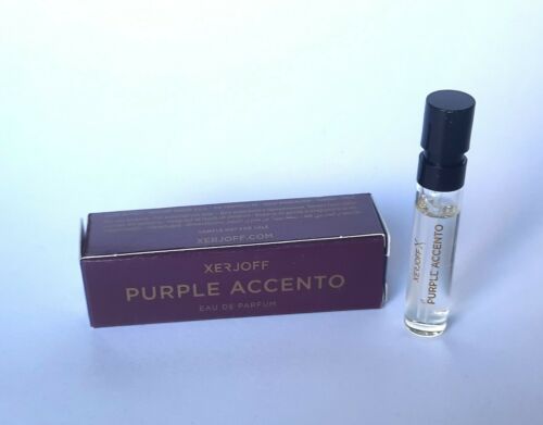 XERJOFF PURPLE ACCENTO 2,0 ml 0,06 us fl. oz. virallinen campioni di profumo