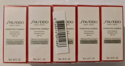 Shiseido Essential Energy Day Cream SPF 20 Mini campione 5 ml 0,17 oz.