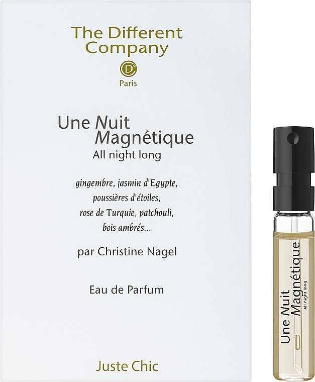 The Different Company Une Nuit Magnetique 2 ml 0,06 fl. oz. campioni ufficiali di profumo