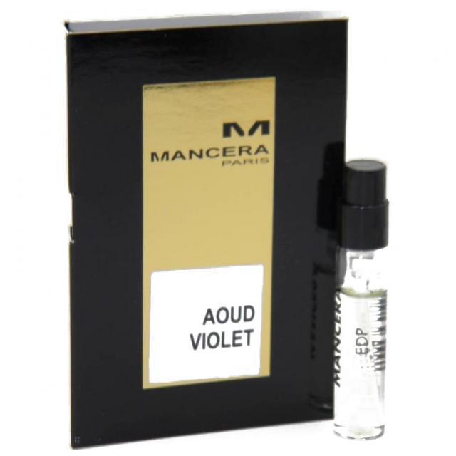 Mancera Aoud Violet 2 ml 0,06 fl. oz. campioni ufficiali di profumo
