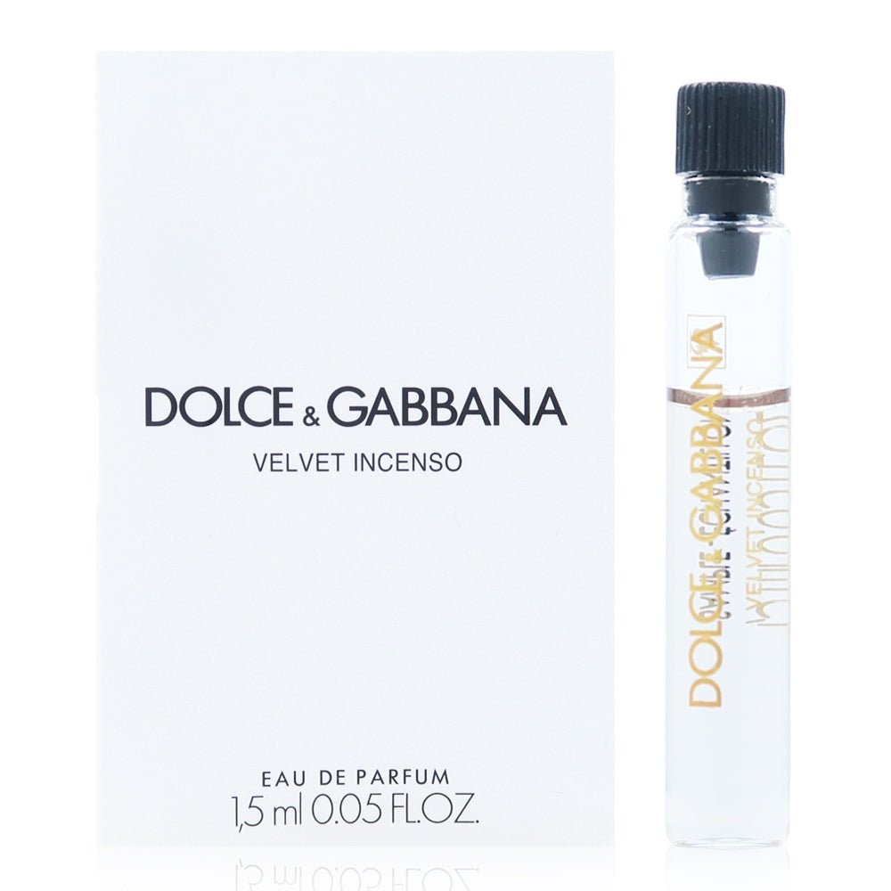 Velvet Incenso By Dolce & Gabbana 1,5 ml 0,05 fl. oz. campioni ufficiali di profumo