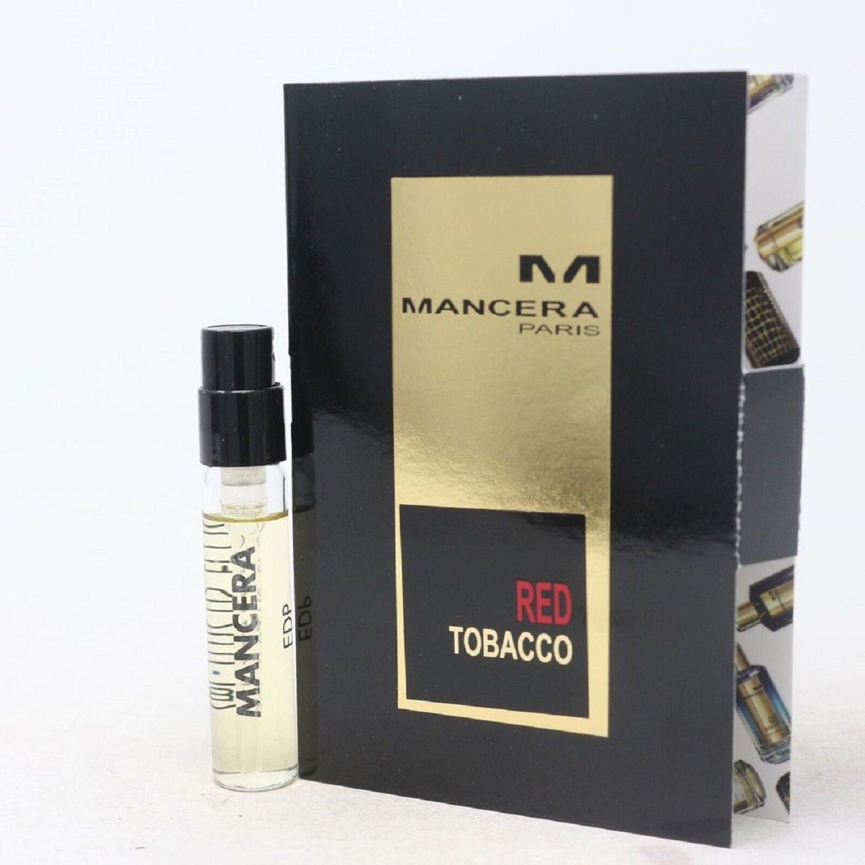 Mancera Red Tobacco 2 ml 0,06 fl. oz. campioni ufficiali di profumo