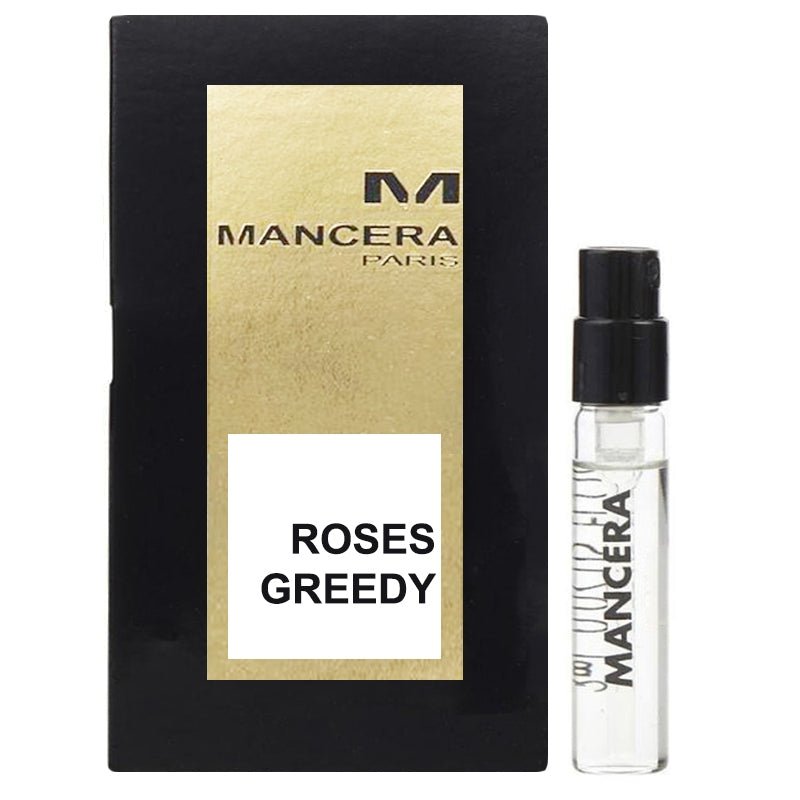 Mancera Roses Greedy campioni ufficiali 2 ml 0,07 fl. oz.