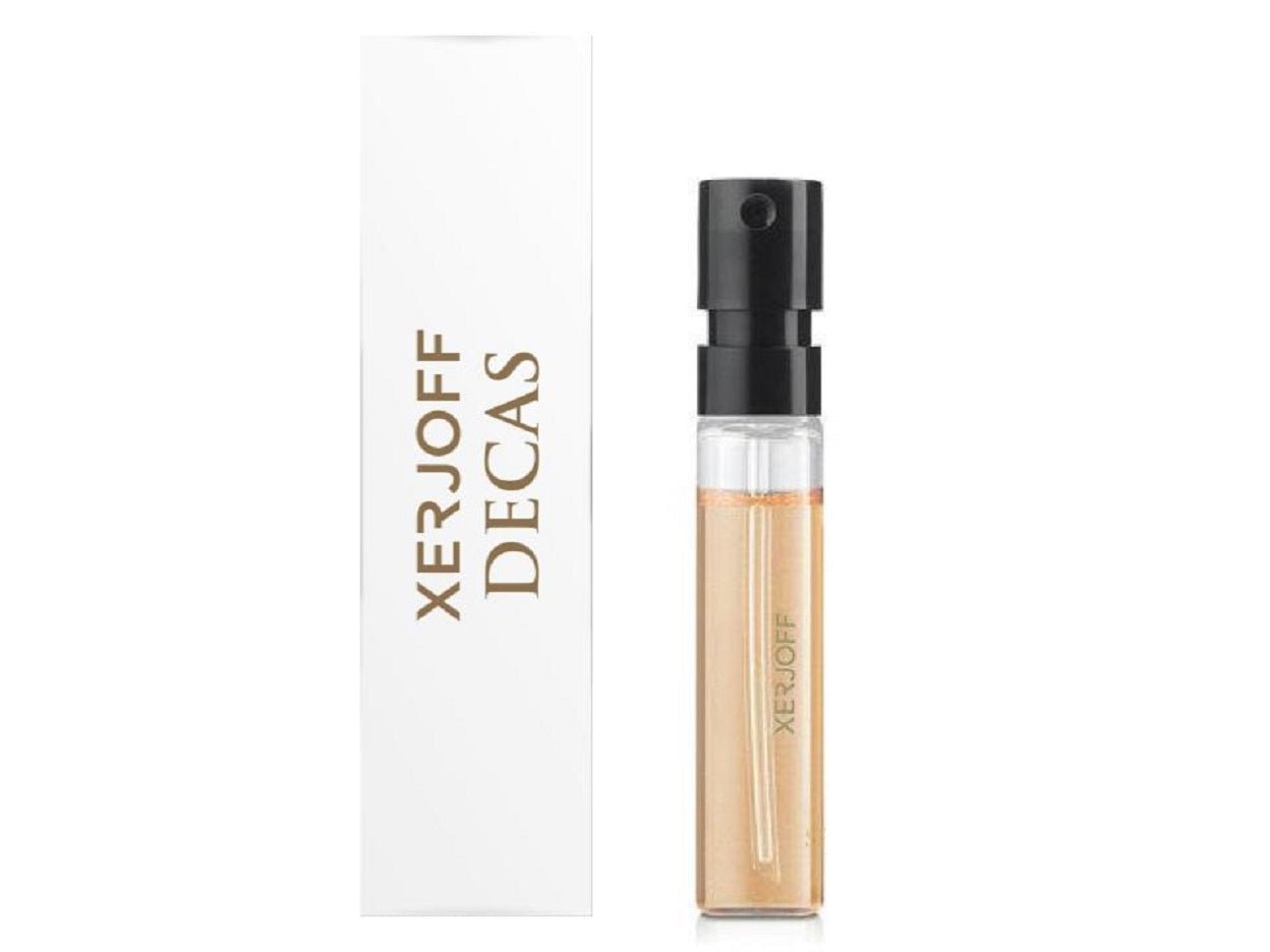 XERJOFF DECAS 2,0 ml 0,06 us fl. oz. virallinen campioni di profumo