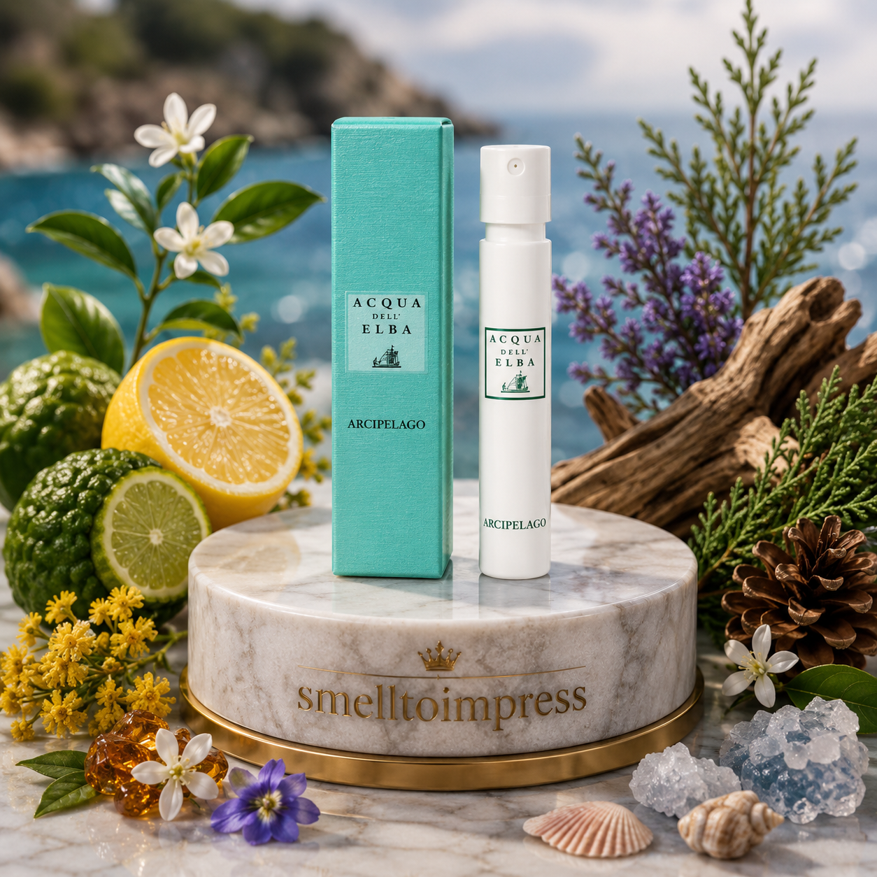 immagine di campioncino ufficiale di profumo Acqua Dell' Elba Arcipelago 1,2 ml 0,04 fl. oz