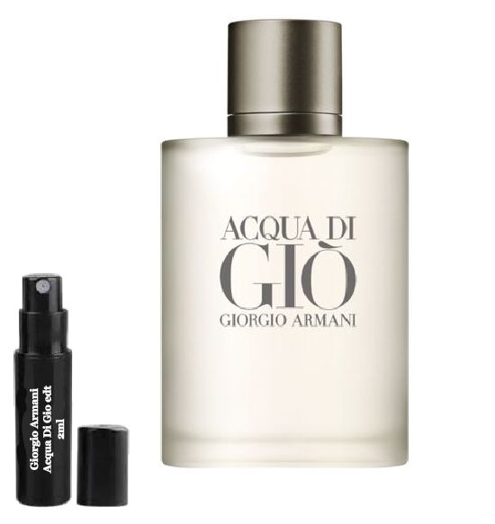 Giorgio Armani Acqua di Gio eau de toilette 200ml, 100ml e 50ml inclusi campioni di profumo