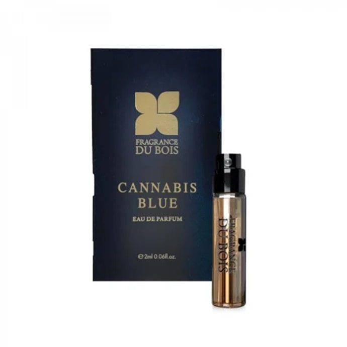 Fragrance Du Bois Cannabis Blu 1,5 ml 0,05 fl. oz. tester ufficiale del profumo del campione di profumo