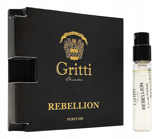 Gritti Rebellion campione di profumo ufficiale 2 ml 0.06 fl. oz.