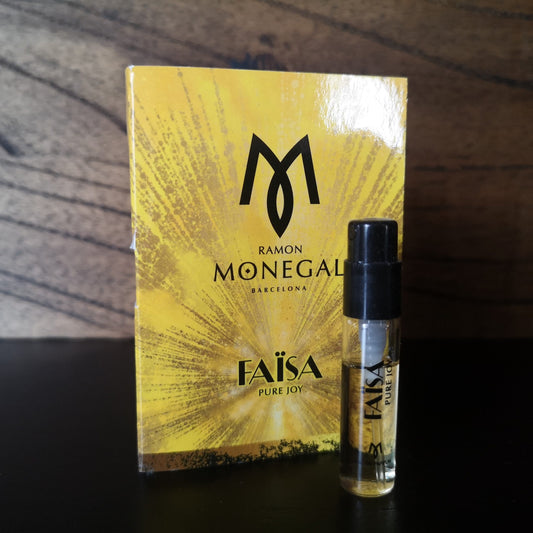Ramon Monegal Faisa Pure Joy campione ufficiale di profumo 2ml 0,06 fl.o.z. profumo tester