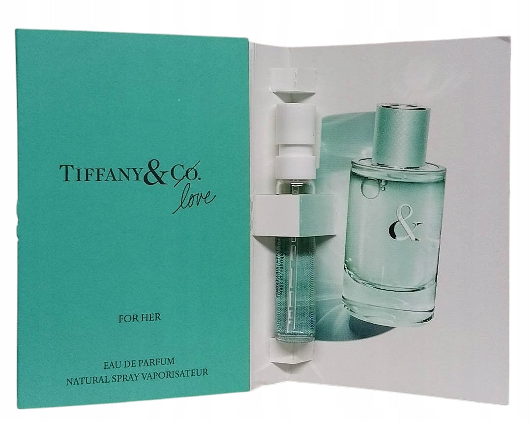 Tiffany & Co Love For Her official perfume samples 1.2ml 0.04 fl. oz.