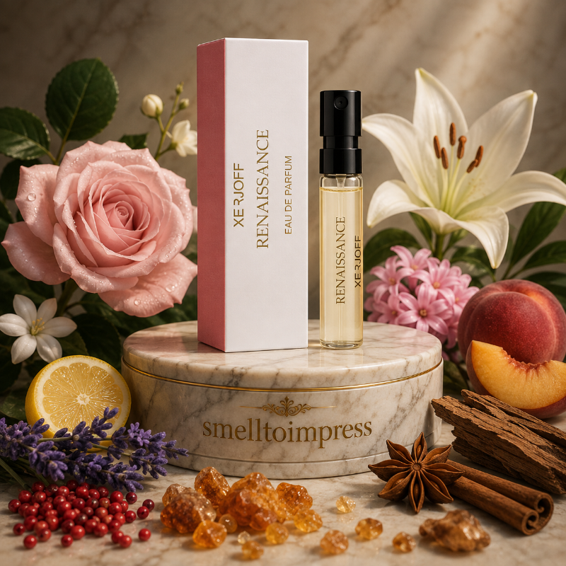 immagine di campioncino ufficiale di profumo XERJOFF RENAISSANCE 2 ml 0,06 fl. oz.
