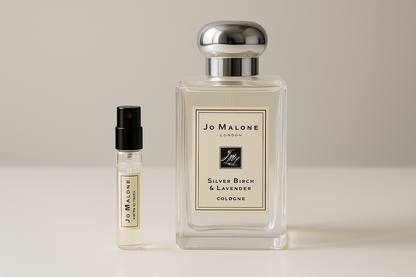 campioncini di profumo Jo Malone Silver Birch & Lavender Cologne