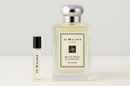 campioncini di profumo Jo Malone Silver Birch & Lavender Cologne