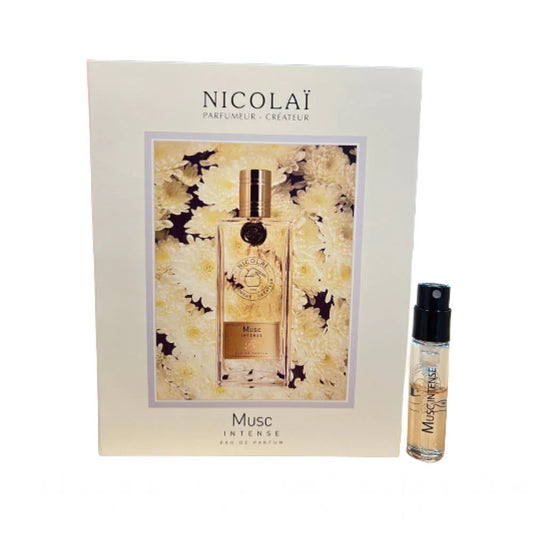 official perfume samples of Nicolai Musc fragrance 1.8ml 0.07 oz.