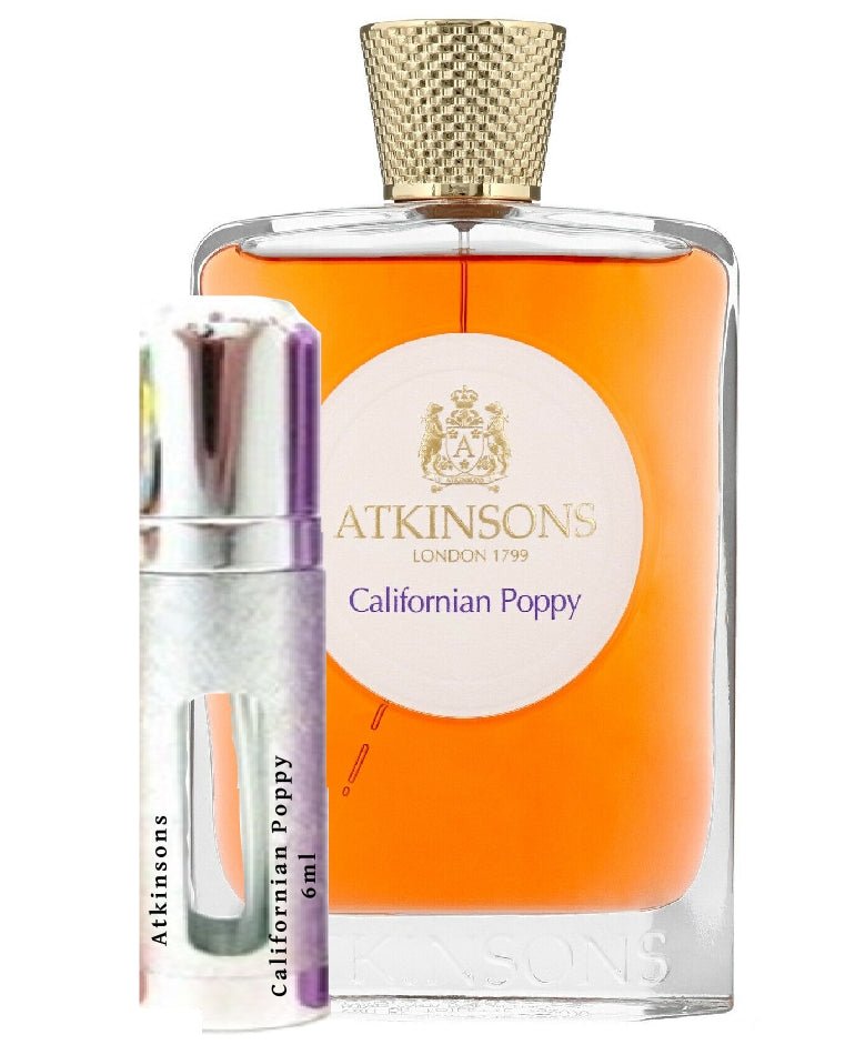 Atkinsons Californian Poppy samples 6ml