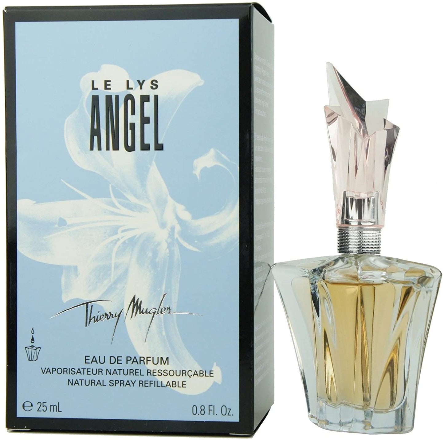 Thierry Mugler Angel Le Lys discontinued fragrance-Thierry Mugler Angel Lily Le Lys-Thierry Mugler-25ml Retail Packed-creedperfumesamples