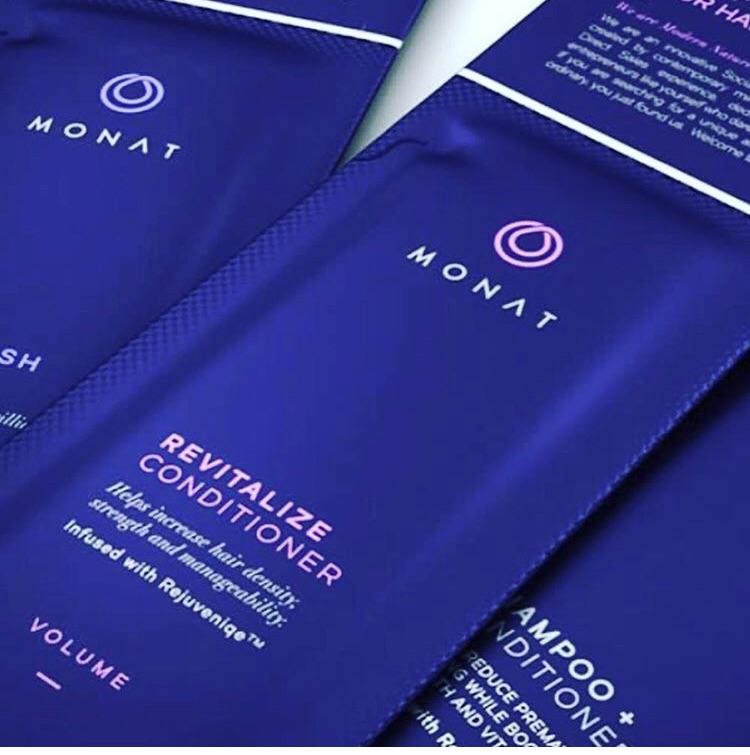 Monat Revitalize conditioner samples